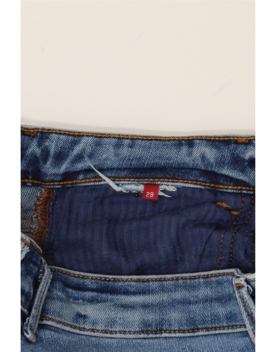 GUESS Womens Skinny Jeans W29 L32 Blue Vintage Guess and Second-Hand Guess from Messina Hembry 