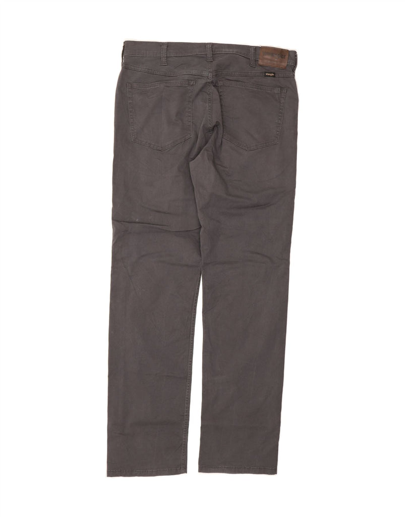 WRANGLER Mens Straight Jeans W34 L34 Grey Cotton Vintage Wrangler and Second-Hand Wrangler from Messina Hembry 