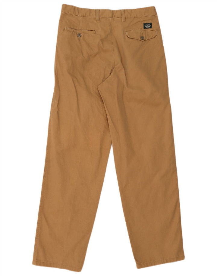 Dockers Mens Pegged Chino Trousers W32 L31 Brown
