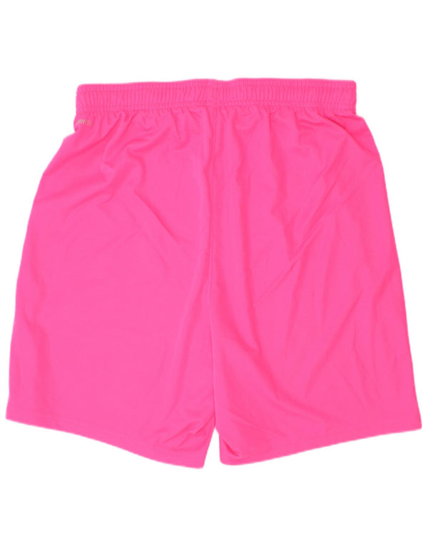 Puma Girls Sport Shorts 15-16 Years Pink Colourblock