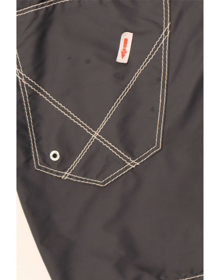 Roy Rogers Mens Swimming Shorts Medium Grey Polyamide