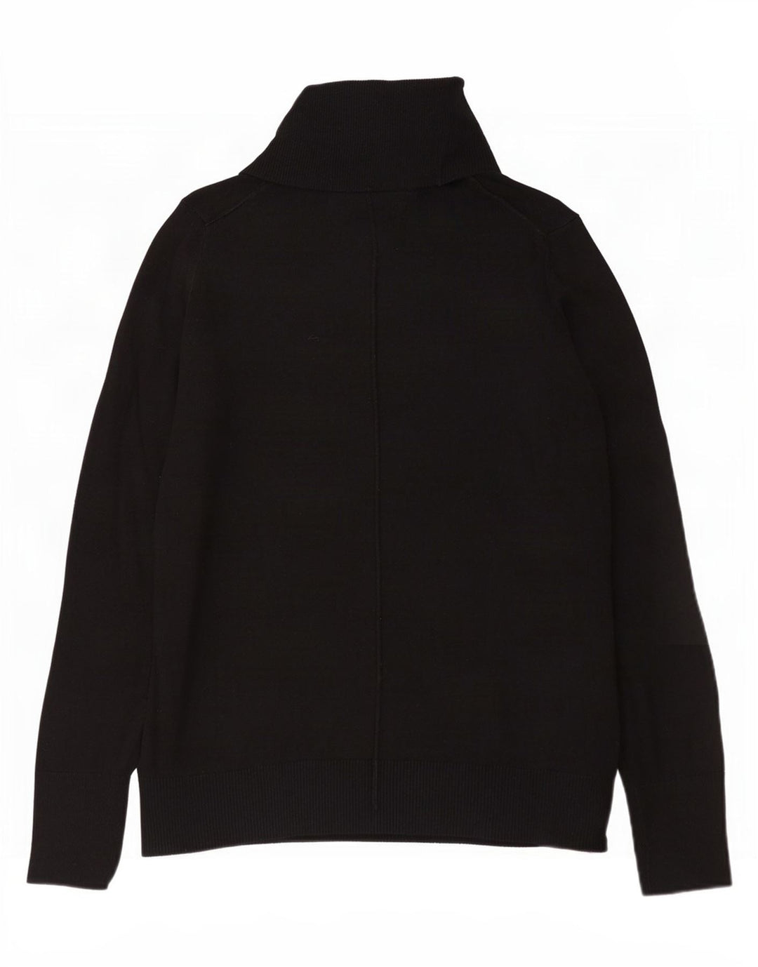 Gap Mens Roll Neck Jumper Sweater Small Black Cotton