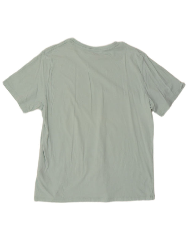 Levi's Womens Graphic T-Shirt Top UK 18 XL Green Cotton