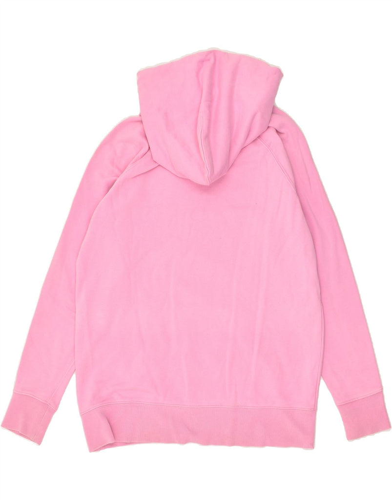 LEVI'S Womens Graphic Hoodie Jumper UK 10 Small Pink Cotton | Vintage Levi's | Thrift | Second-Hand Levi's | Used Clothing | Messina Hembry 