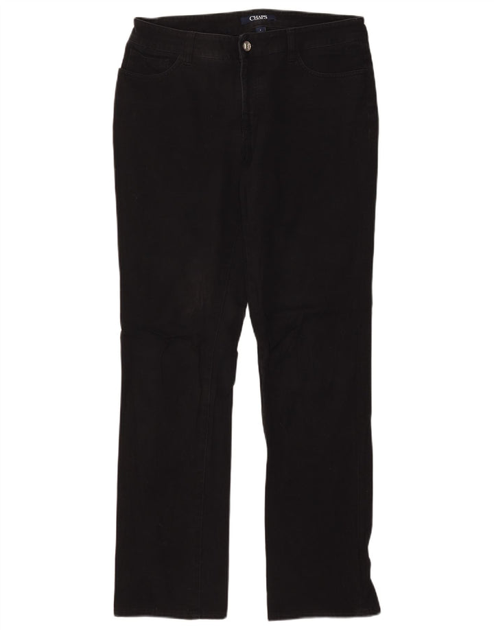 CHAPS Womens Straight Jeans US 8 Medium W32 L31 Black Cotton