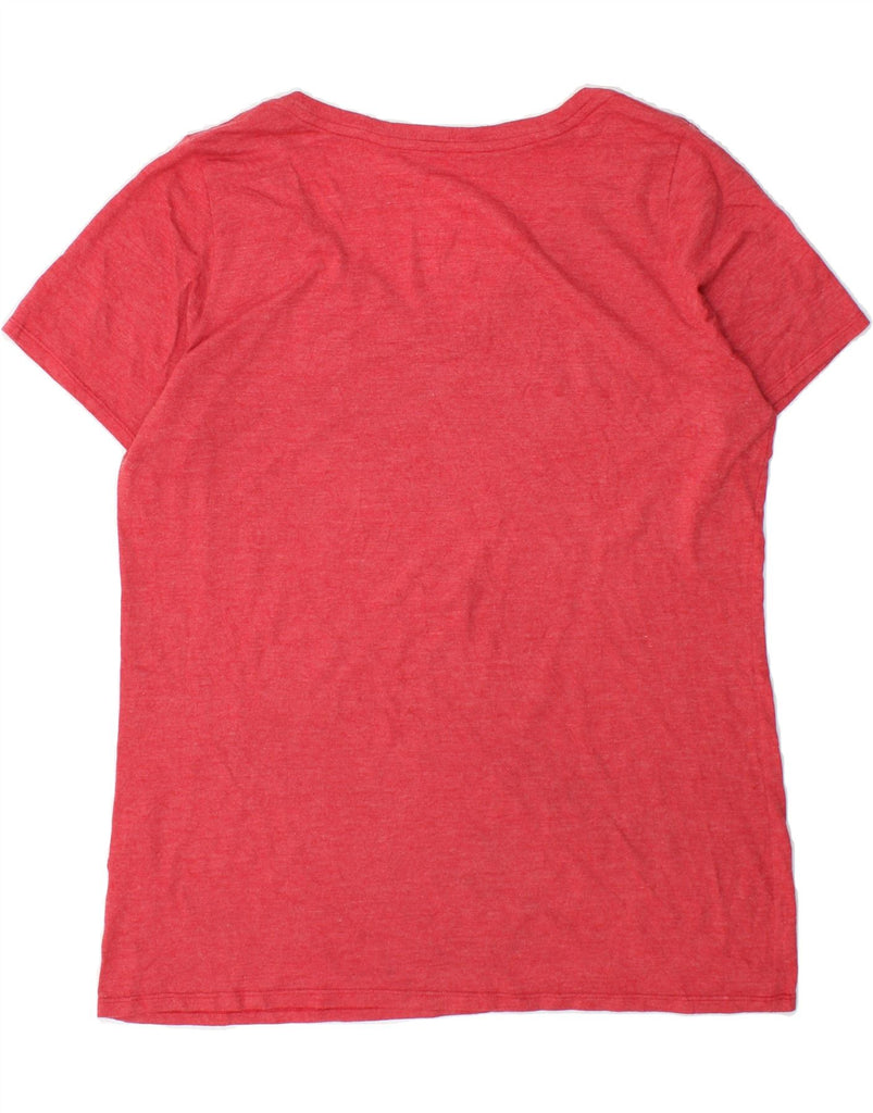 NIKE Womens Athletic Cut Graphic T-Shirt Top UK 18 XL Red Cotton Vintage Nike and Second-Hand Nike from Messina Hembry 