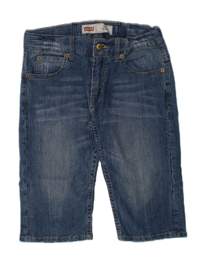 LEVI'S Boys 511 Denim Bermuda Shorts 11-12 Years W26   Blue Cotton | Vintage Levi's | Thrift | Second-Hand Levi's | Used Clothing | Messina Hembry 