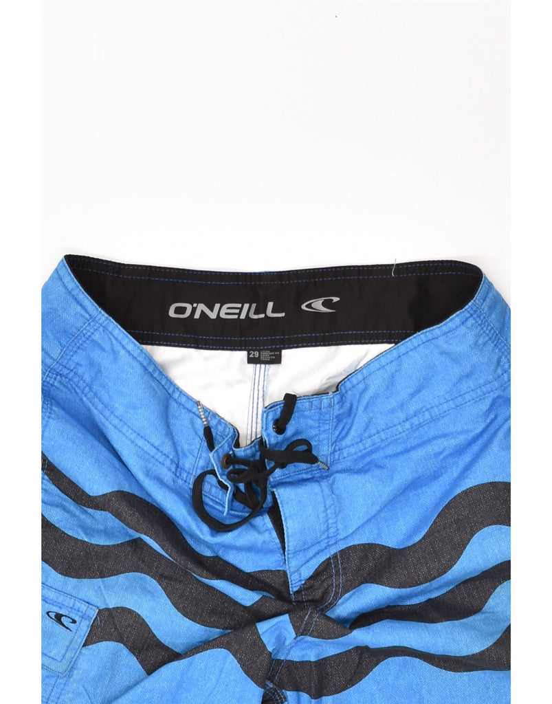 O'NEILL Mens Swimming Shorts Medium Blue Polyester | Vintage O'Neill | Thrift | Second-Hand O'Neill | Used Clothing | Messina Hembry 