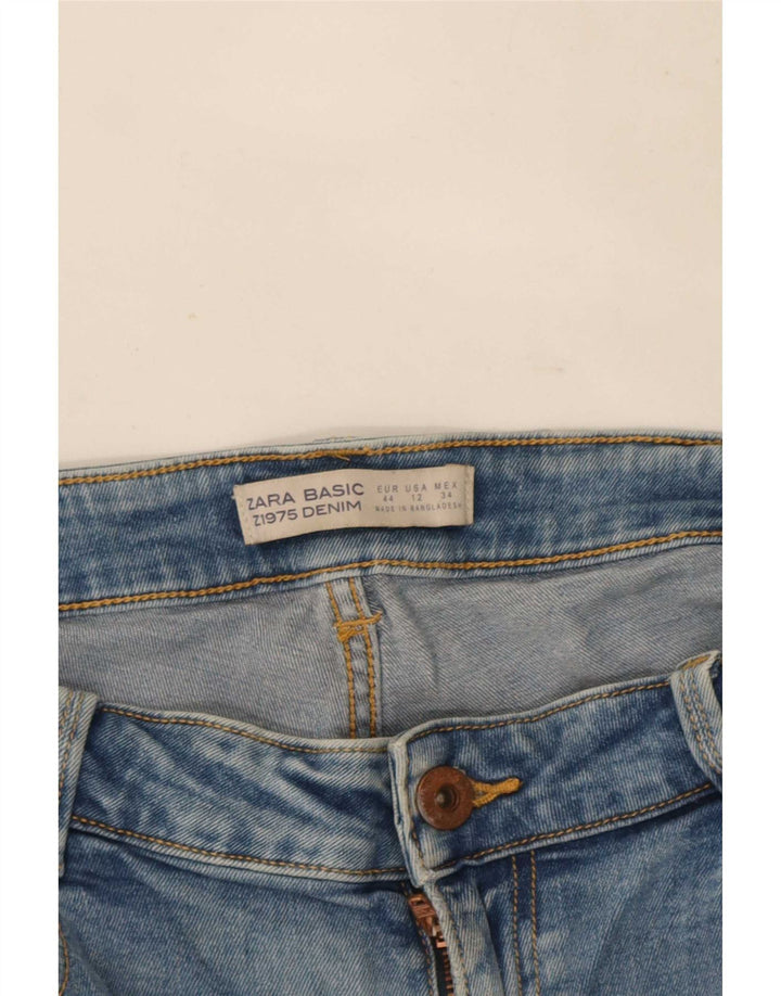 Zara Womens Slim Jeans EU 44 XL W34 L27 Blue