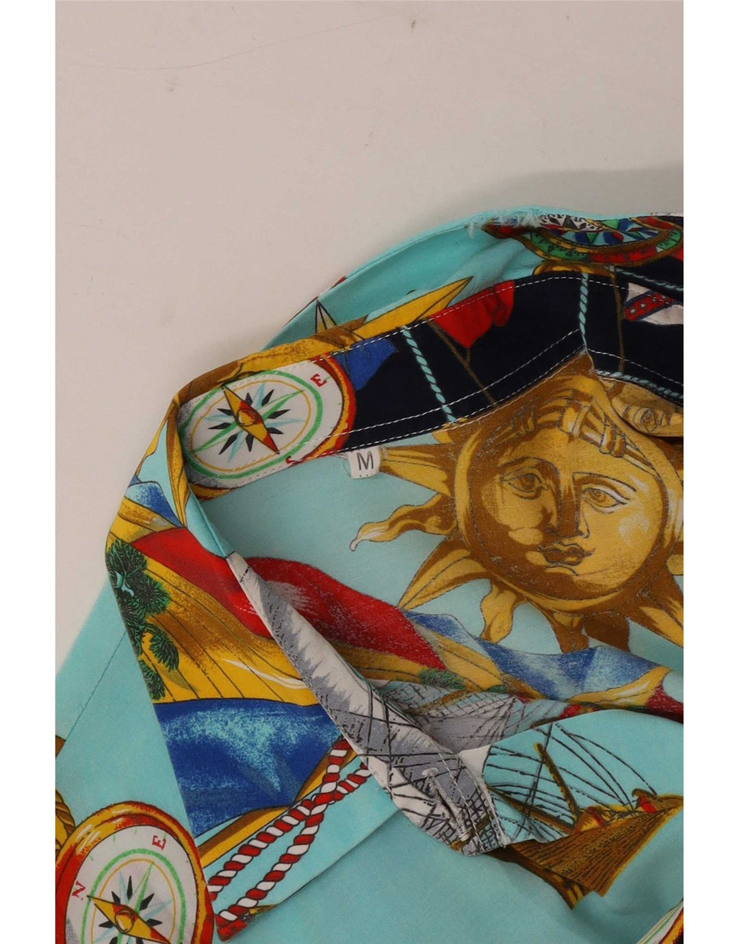Vintage Womens Abstract Pattern Shirt UK 14 Medium Multicoloured Geometric
