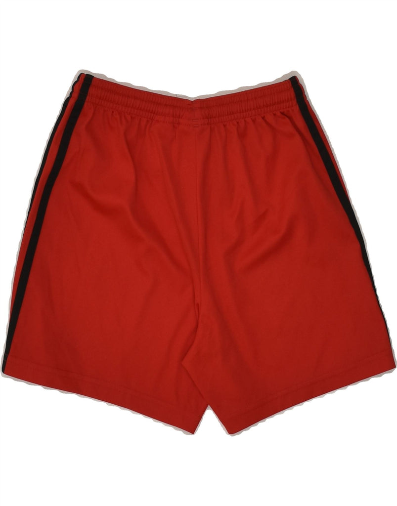 ADIDAS Boys Sport Shorts 9-10 Years Red Polyester | Vintage Adidas | Thrift | Second-Hand Adidas | Used Clothing | Messina Hembry 