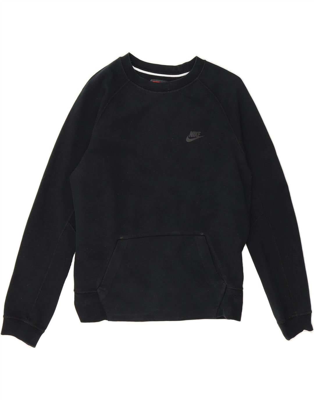 NIKE Mens Sweatshirt Jumper Small Black Cotton Vintage Nike and Second-Hand Nike from Messina Hembry 