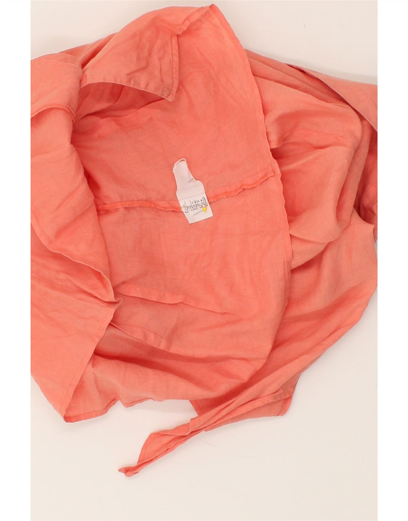PENNY BLACK Womens Short Sleeve Shirt Blouse UK 12 Medium  Pink Linen | Vintage Penny Black | Thrift | Second-Hand Penny Black | Used Clothing | Messina Hembry 