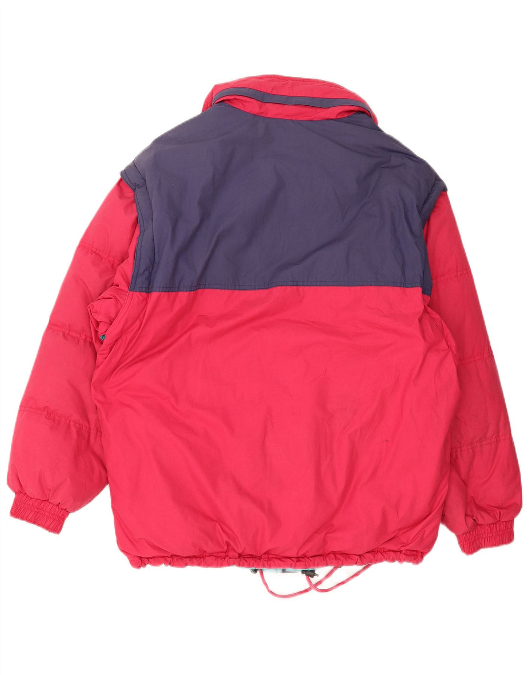 Diadora Mens Ski Jacket UK 38 Medium Pink Colourblock Polyester