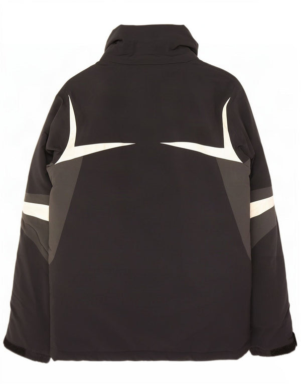 Columbia Mens Omni-Shield Rain Jacket UK 38 Medium Black Colourblock Nylon