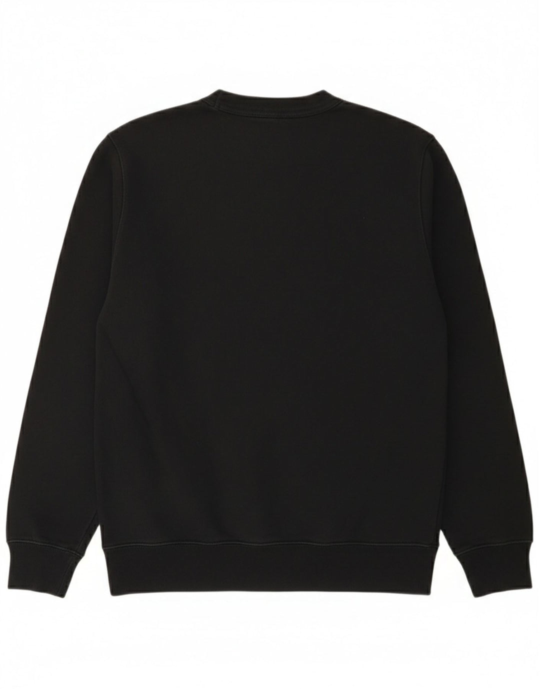Zara Mens Sweatshirt Jumper Medium Black Cotton