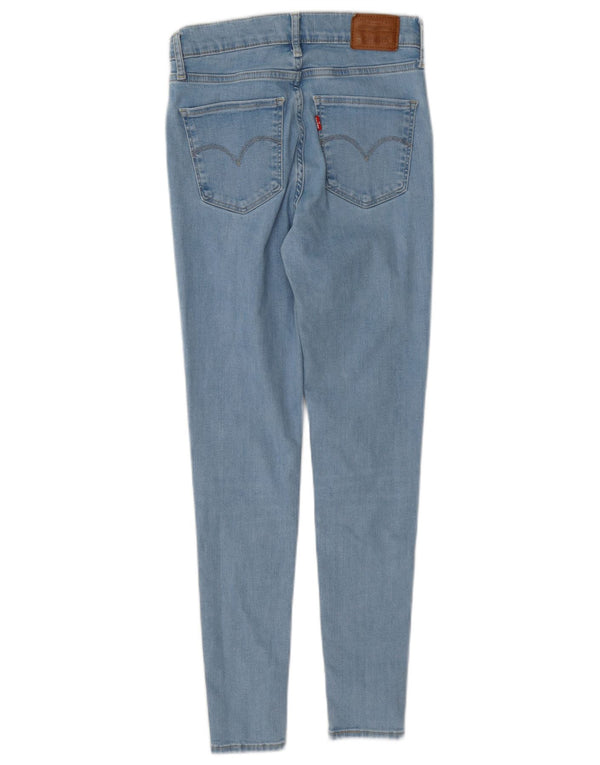 Levi's Womens 720 High Rise Super Skinny Jeans W26 L28 Blue Cotton