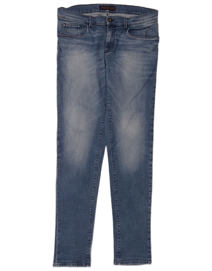 Trussardi Womens Skinny Jeans W34 L35 Blue