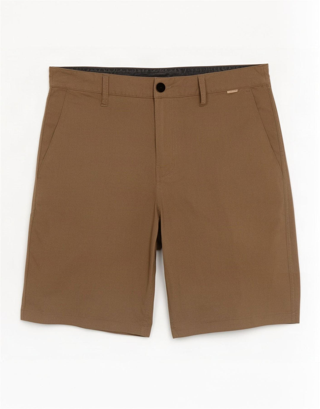 Hurley Mens Chino Shorts W30 Medium Beige Polyester