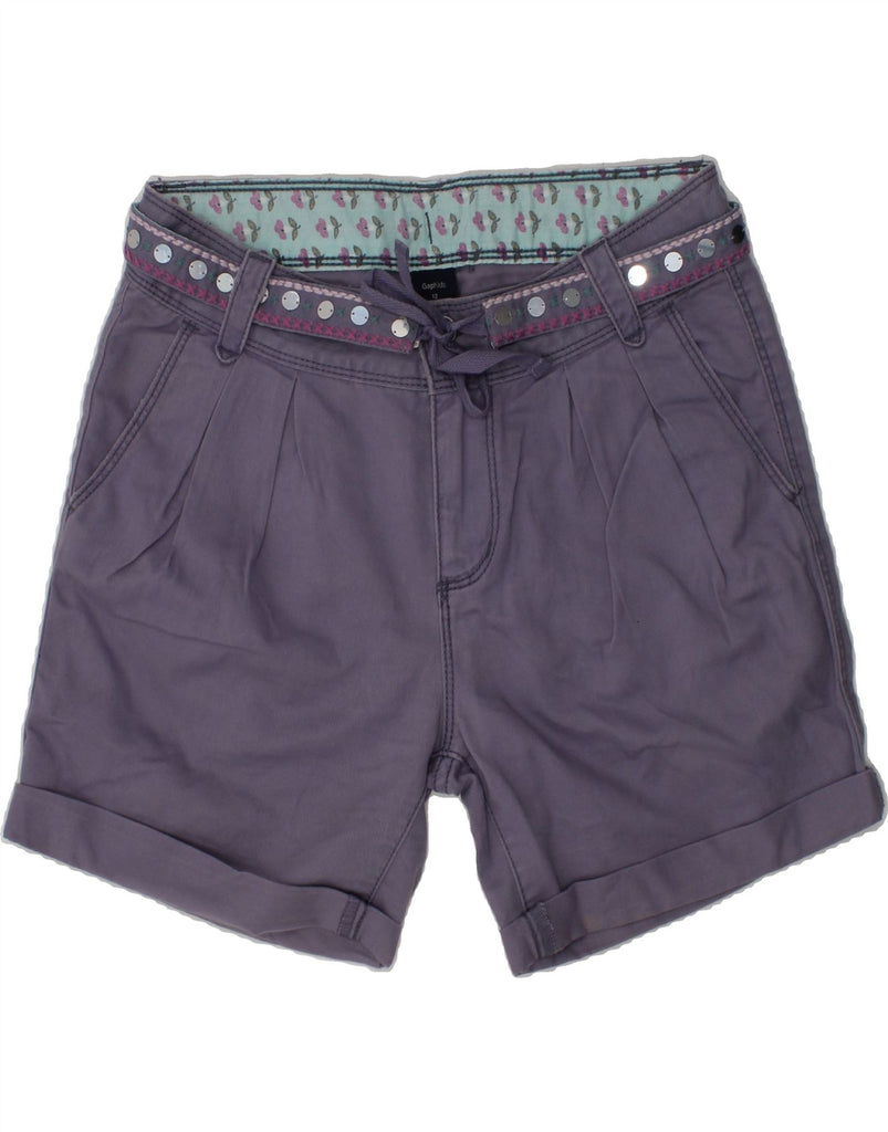 GAP Girls Casual Shorts 11-12 Years W26  Blue Cotton | Vintage Gap | Thrift | Second-Hand Gap | Used Clothing | Messina Hembry 