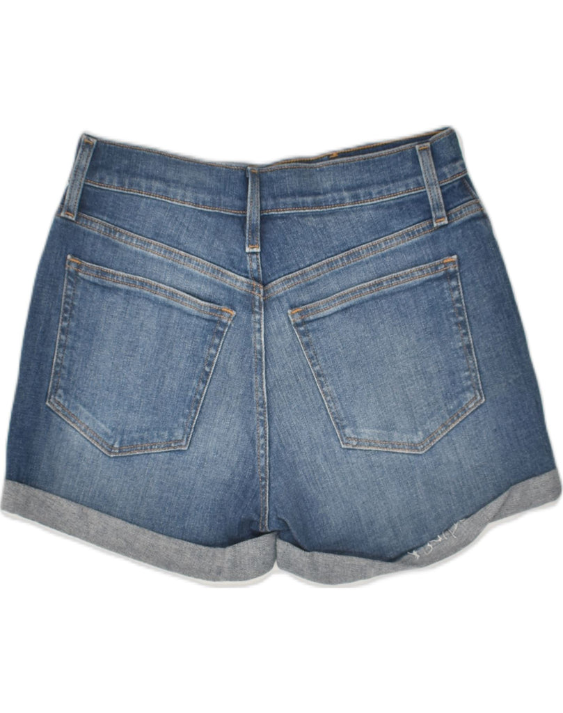 J. CREW Womens Denim Hot Pants W30 Medium  Blue Cotton | Vintage J. Crew | Thrift | Second-Hand J. Crew | Used Clothing | Messina Hembry 