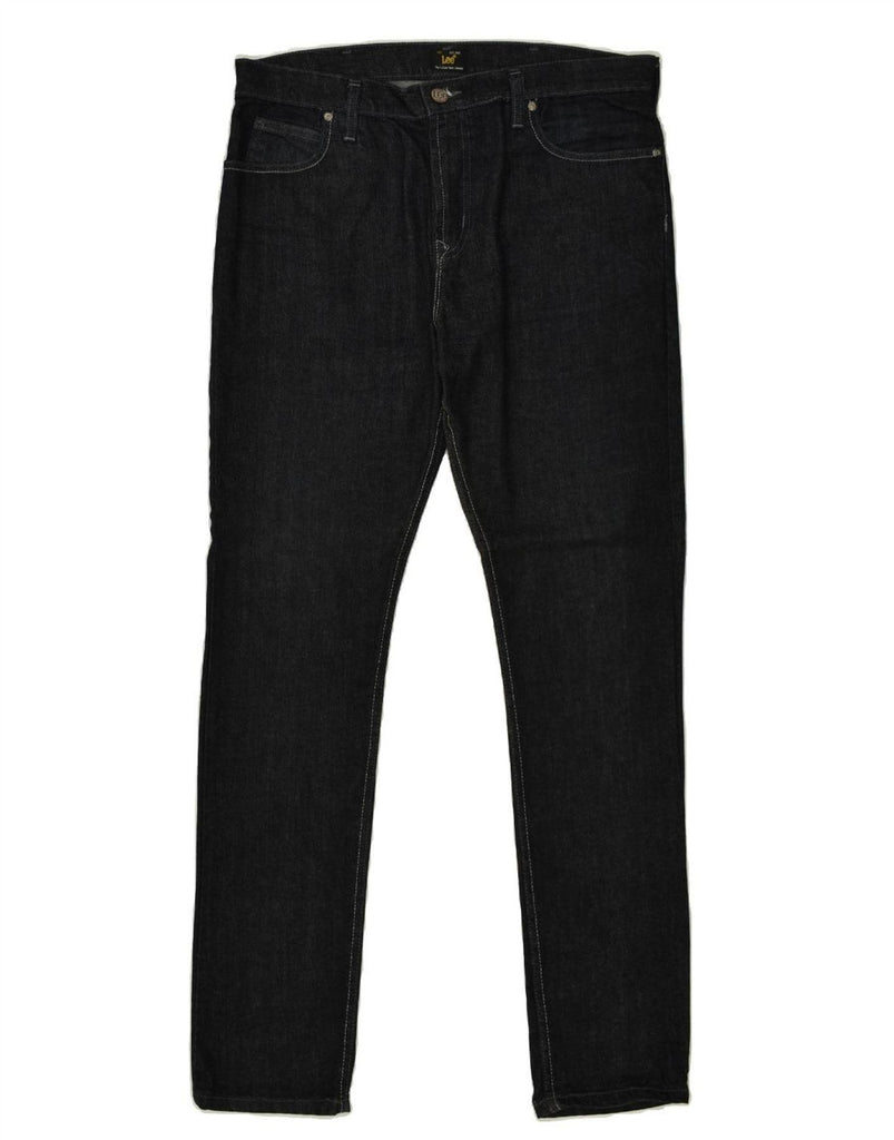 LEE Mens Skinny Jeans W34 L34  Black Cotton | Vintage Lee | Thrift | Second-Hand Lee | Used Clothing | Messina Hembry 