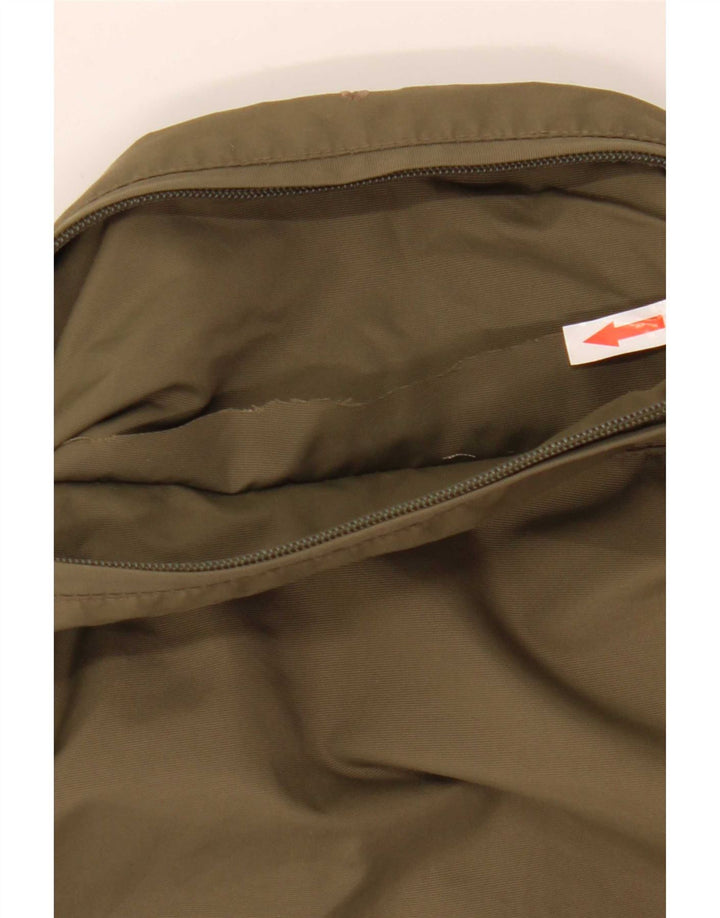 Brugi Mens Bomber Jacket IT 52 XL Khaki Nylon