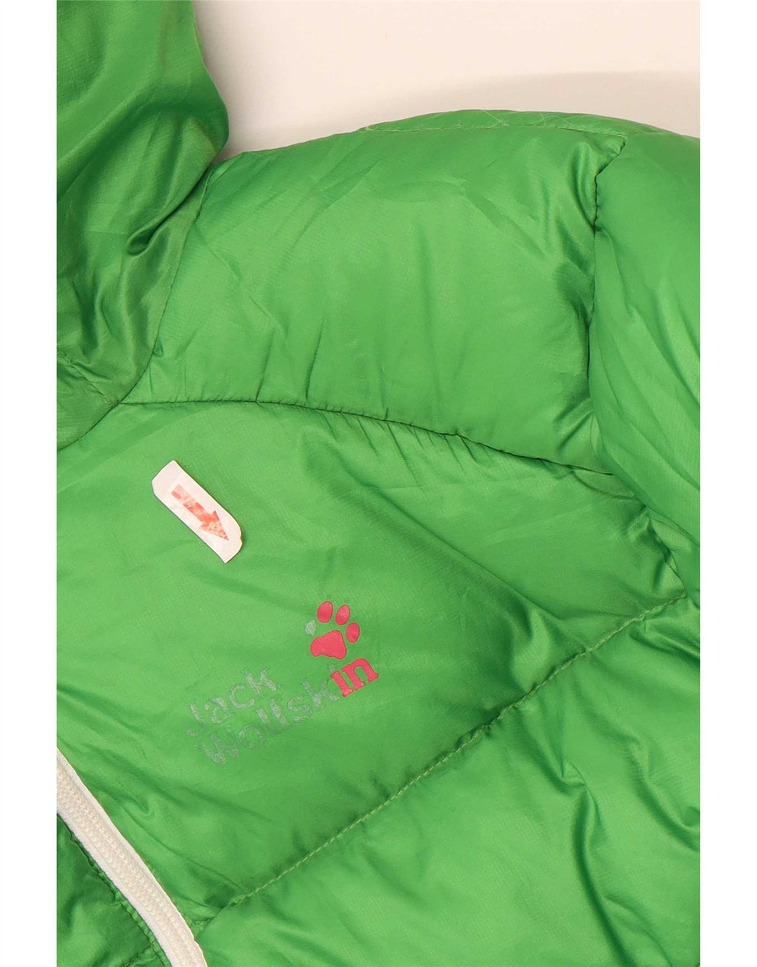 Jack Wolfskin Womens Padded Jacket UK 18/20 XL Green Polyester