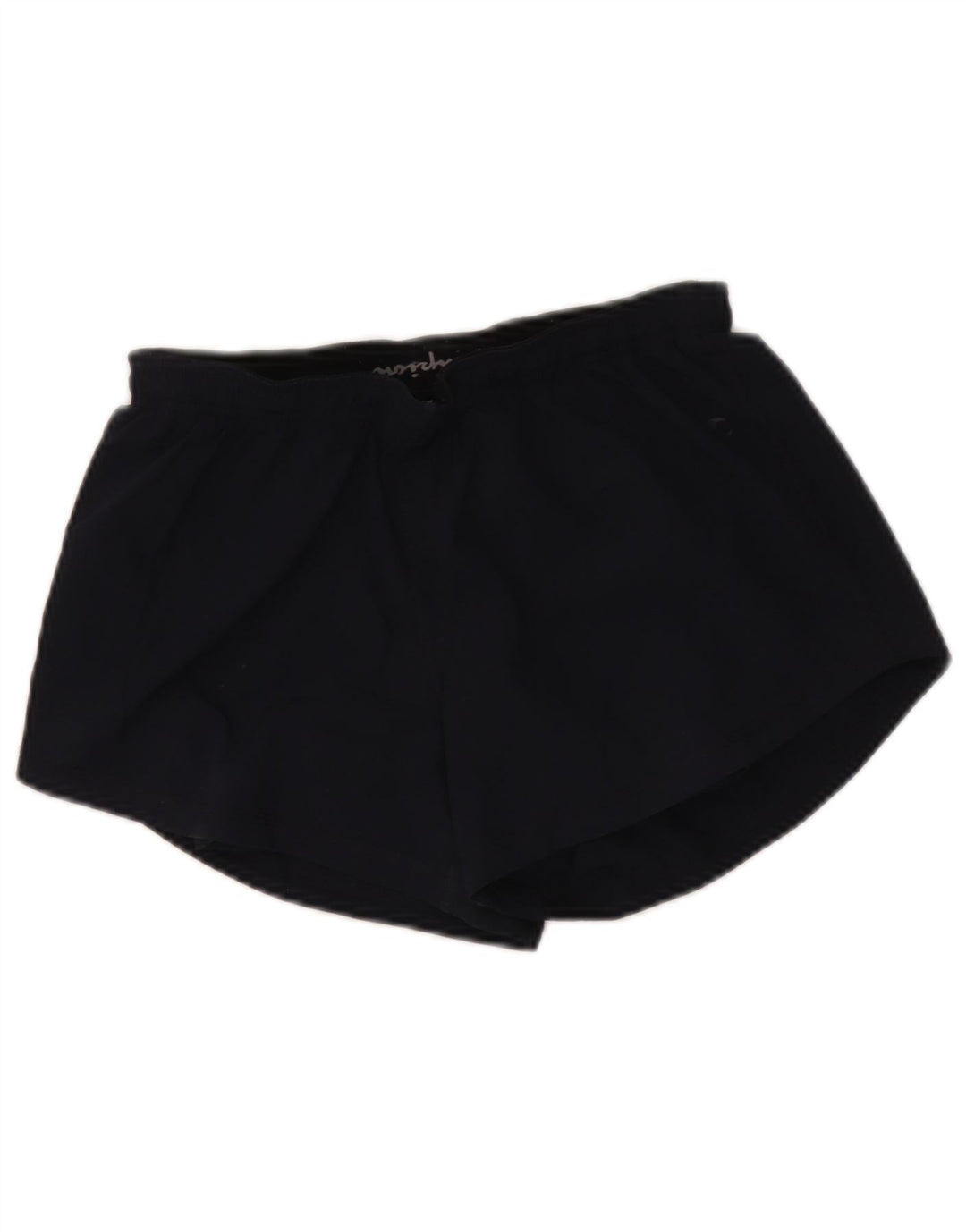 Champion Womens Sport Shorts UK 8 Small Navy Blue Polyester