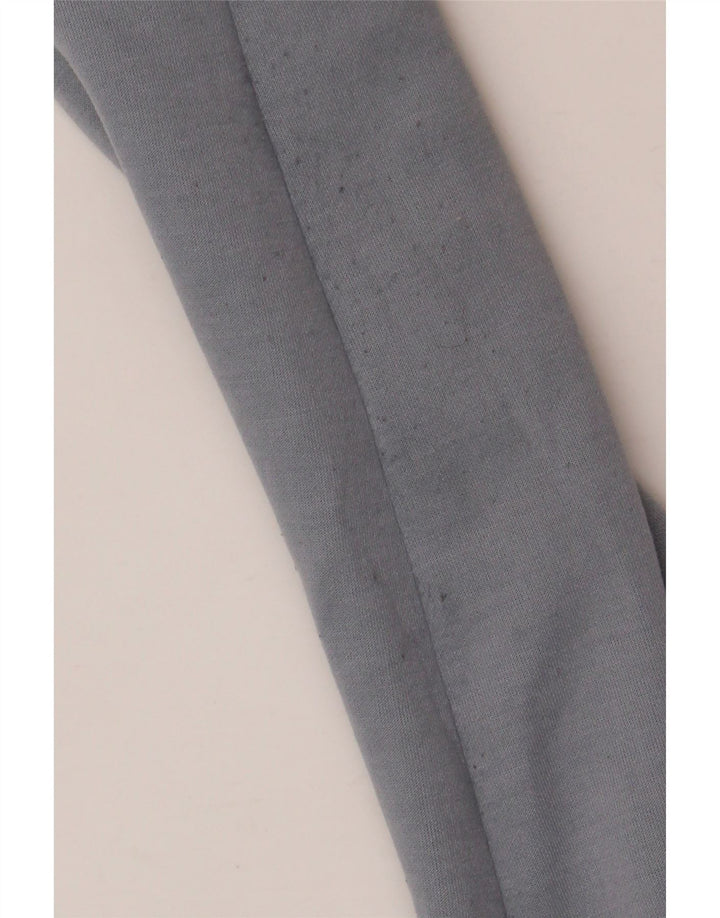 THE NORTH FACE Boys Graphic Zip Neck Hoodie Jumper 14-15 Years XL Grey