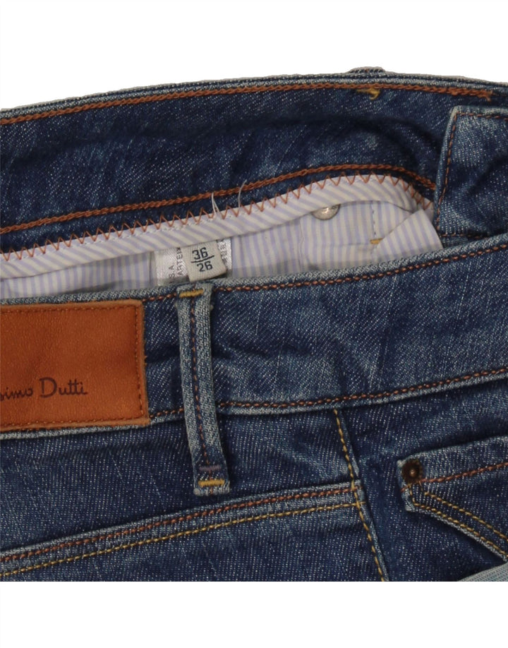 MASSIMO DUTTI Womens Denim Shorts EU 36 XS W26 Blue Cotton Vintage Massimo Dutti and Second-Hand Massimo Dutti from Messina Hembry 