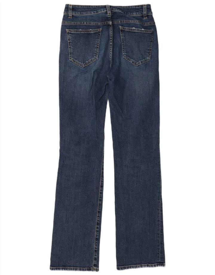 8 by Yoox Womens Bootcut Jeans W28 L32 Blue