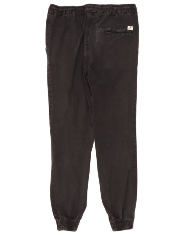 Jack & Jones Mens Joggers Casual Trousers XS W26 L25 Black Cotton