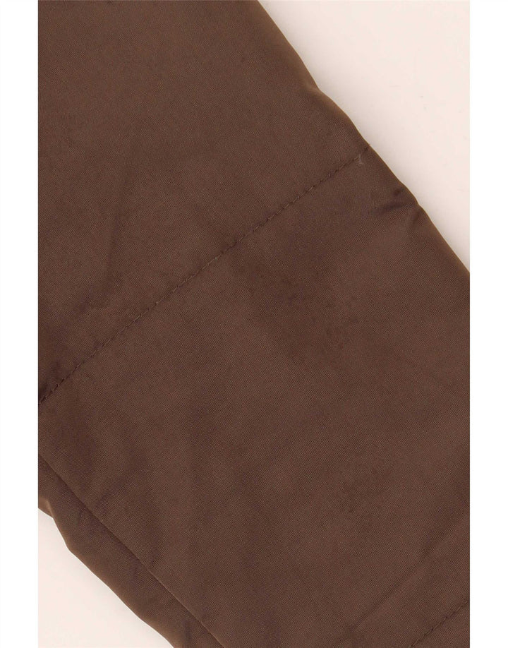 Marella Womens Padded Jacket UK 14 Large Brown Polyamide