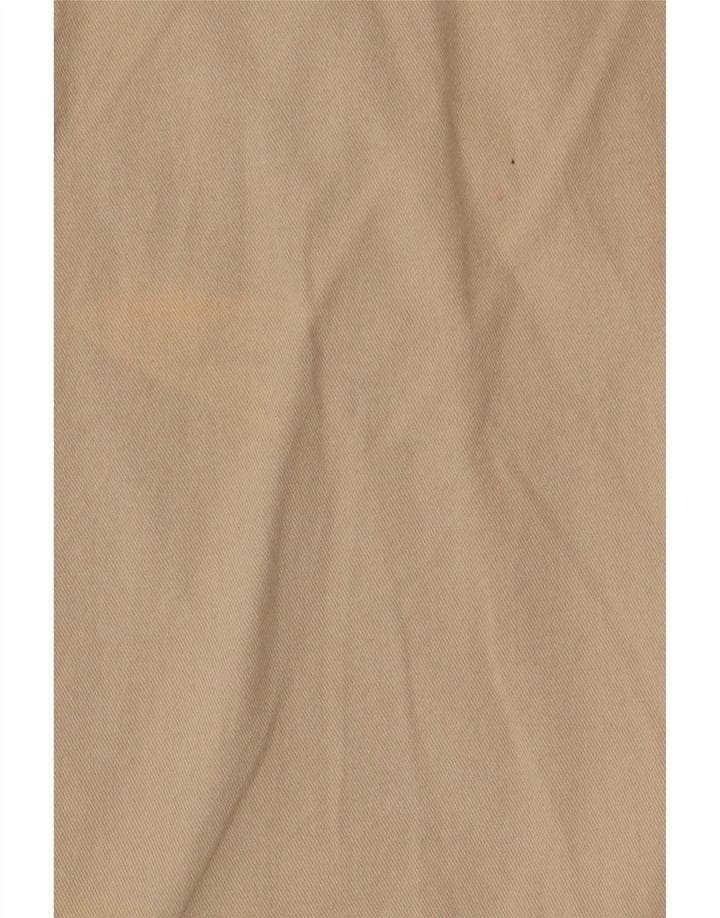Wrangler Mens Shirt Large Beige Cotton