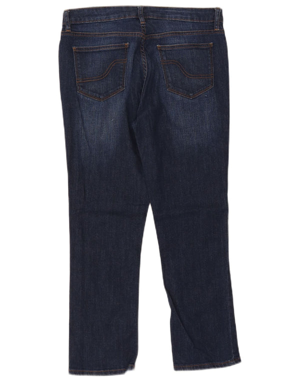 Fat Face Womens Slim Cropped Jeans UK 10 Small W30 L24 Blue Cotton