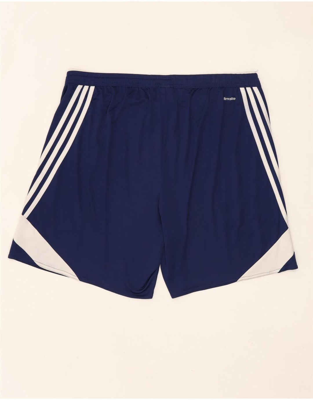 ADIDAS Mens Climalite Sport Shorts XL  Navy Blue Colourblock Polyester