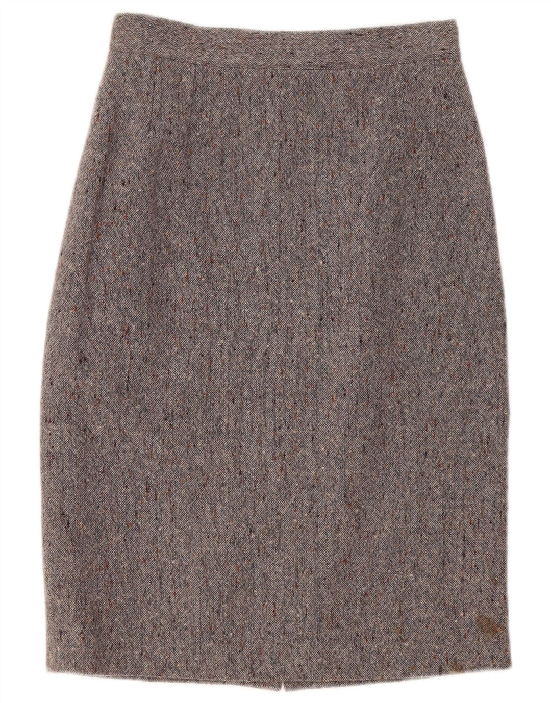 Vintage Womens Pencil Skirt Medium W30 Grey Flecked