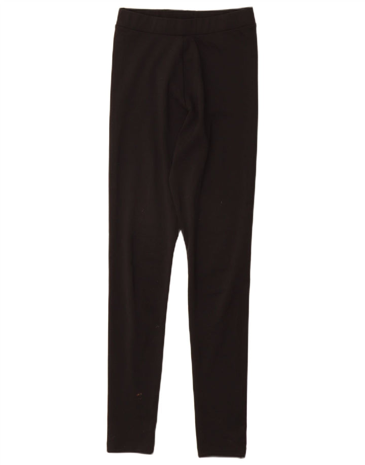 Adidas Womens Graphic Leggings UK 8 Small  Black