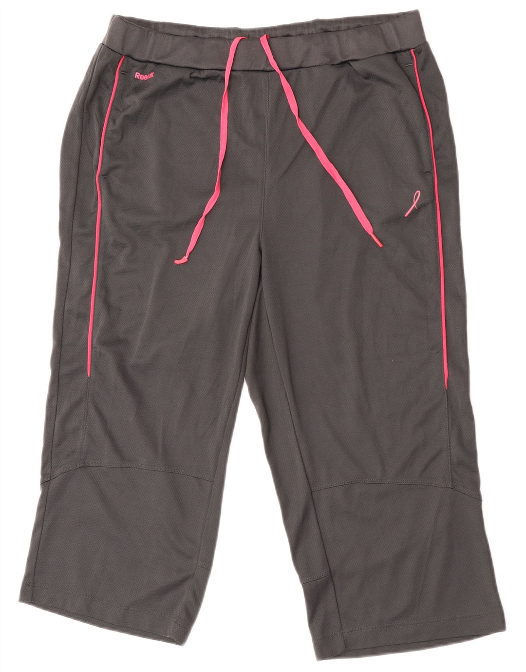 Reebok Womens Bermuda Sport Shorts UK 18 XL  Grey Polyester