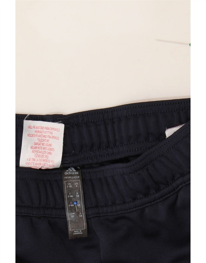 ADIDAS Boys Aeroready Tracksuit Trousers 9-10 Years  Navy Blue Polyester Vintage Adidas and Second-Hand Adidas from Messina Hembry 