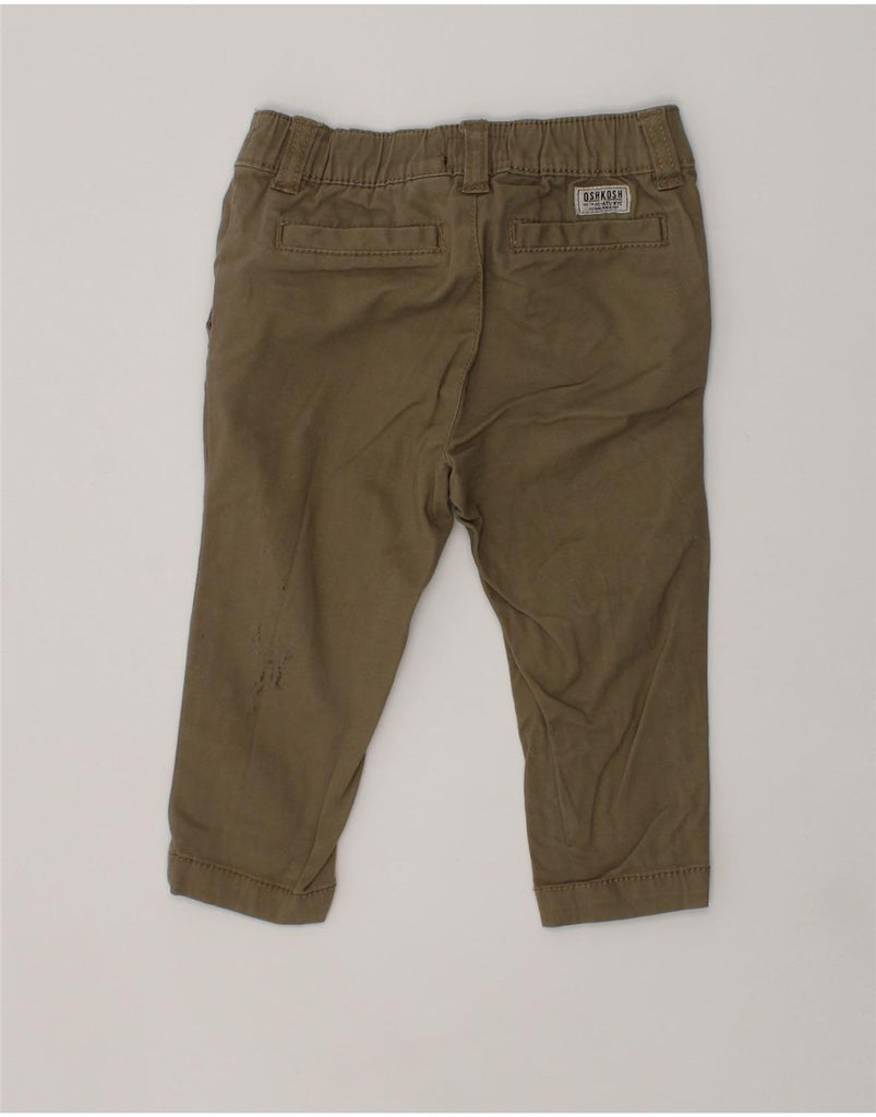 OSH KOSH Baby Boys Slim Chino Trousers 9-12 Months W19 L9 Khaki Cotton | Vintage Osh Kosh | Thrift | Second-Hand Osh Kosh | Used Clothing | Messina Hembry 