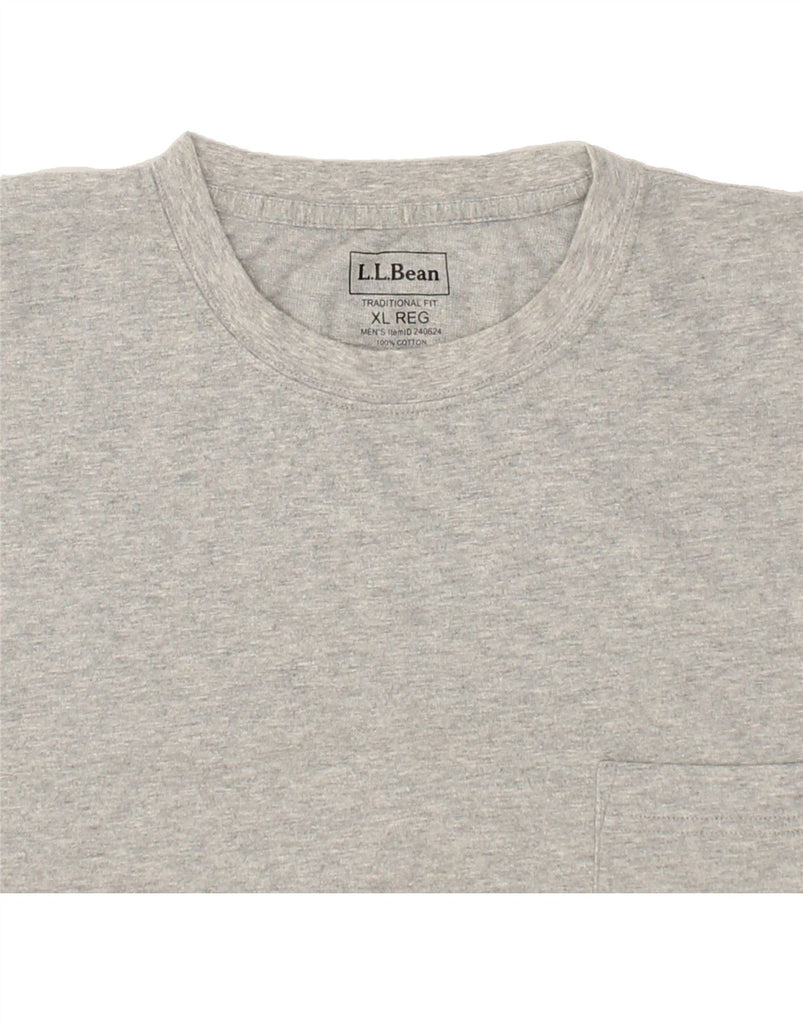 L.L.BEAN Mens Traditional Fit T-Shirt Top XL Grey | Vintage L.L.Bean | Thrift | Second-Hand L.L.Bean | Used Clothing | Messina Hembry 