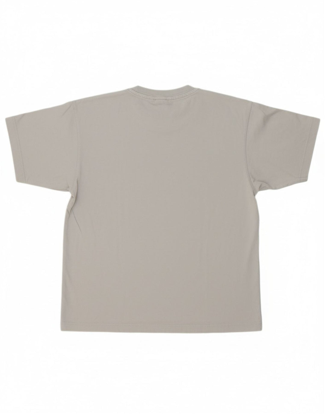 ADIDAS Mens Graphic T-Shirt Top Small Off White Cotton