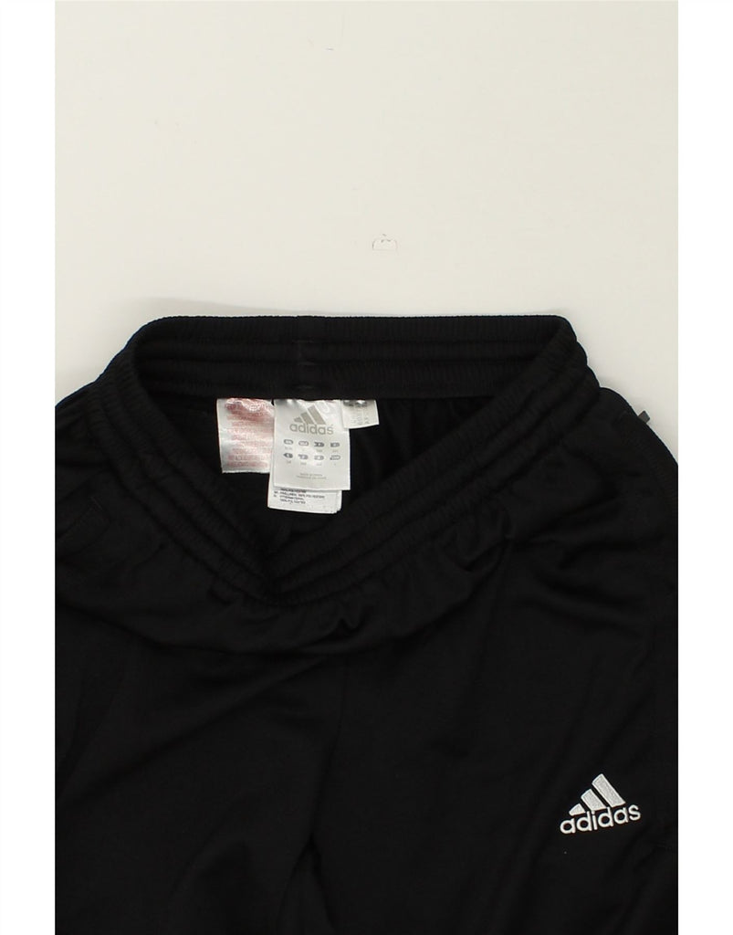 ADIDAS Boys Tracksuit Trousers 13-14 Years XL Black Polyester | Vintage Adidas | Thrift | Second-Hand Adidas | Used Clothing | Messina Hembry 