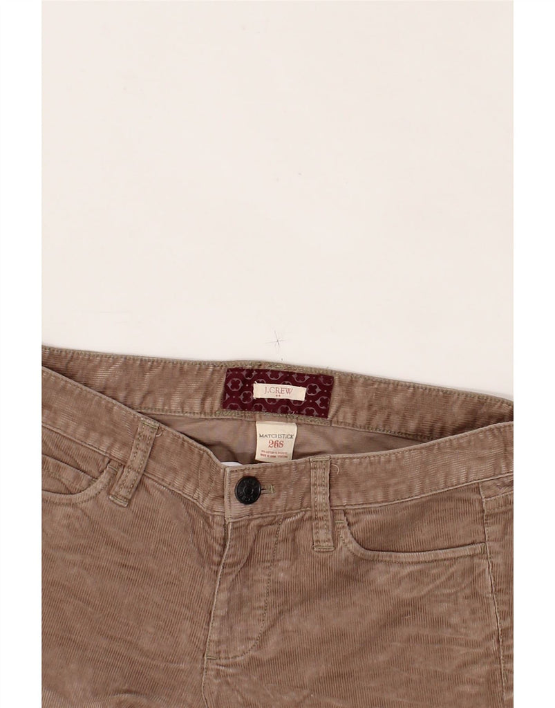 J. CREW Womens Slim Corduroy Trousers  W26 L30 Brown Cotton Vintage J. Crew and Second-Hand J. Crew from Messina Hembry 
