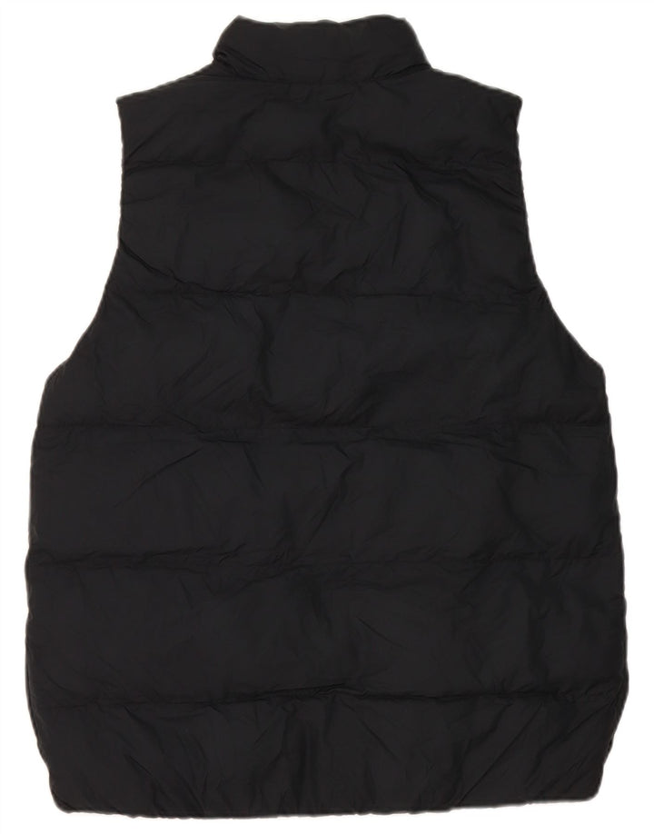 NIKE Boys Padded Gilet 13-14 Years XL Black Polyester