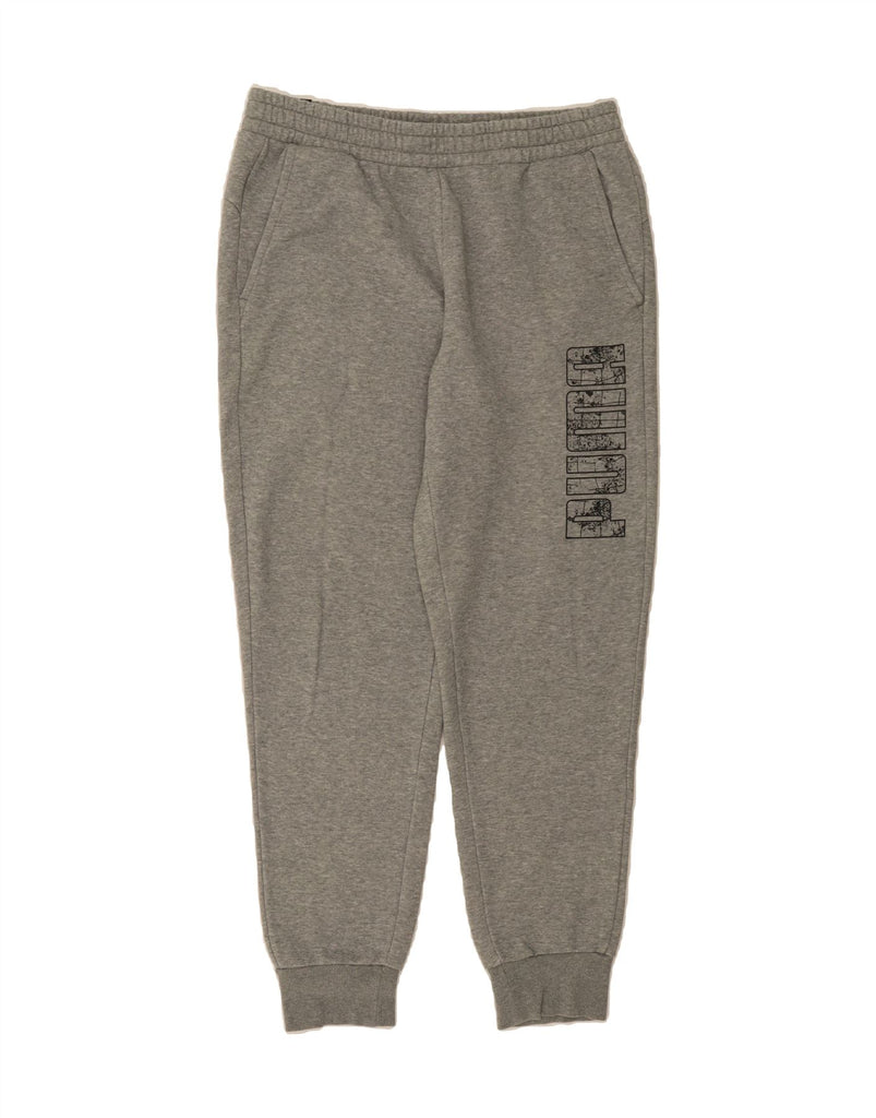 PUMA Mens Graphic Tracksuit Trousers Joggers Large  Grey Cotton Vintage Puma and Second-Hand Puma from Messina Hembry 