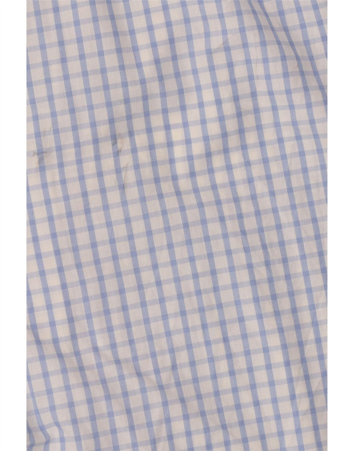 Musto Mens Slim Fit Shirt Large White Gingham