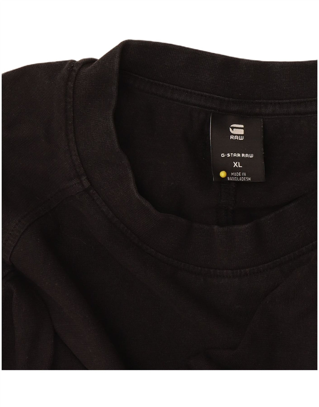 G-Star Mens Graphic T-Shirt Top XL Black